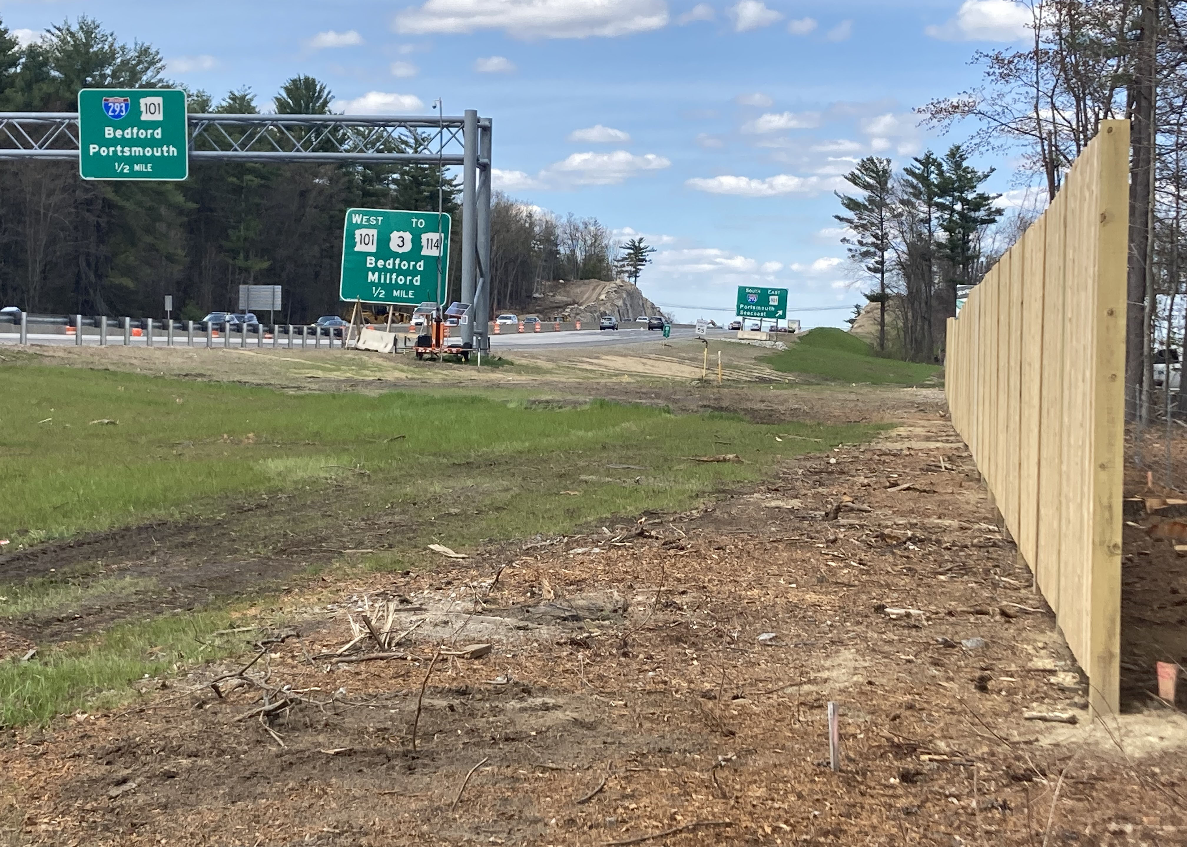 Right-of-Way Fence Along NB Mainline – May 2023